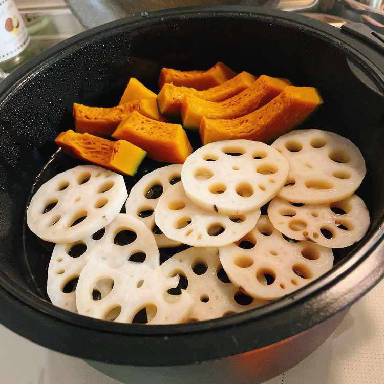 野菜の蒸し煮